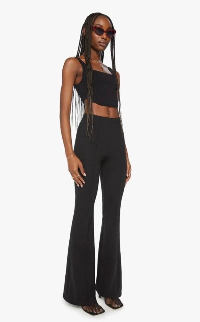 MOTHER The Smooth Cruiser Heel Pant - Black - Size M (New)